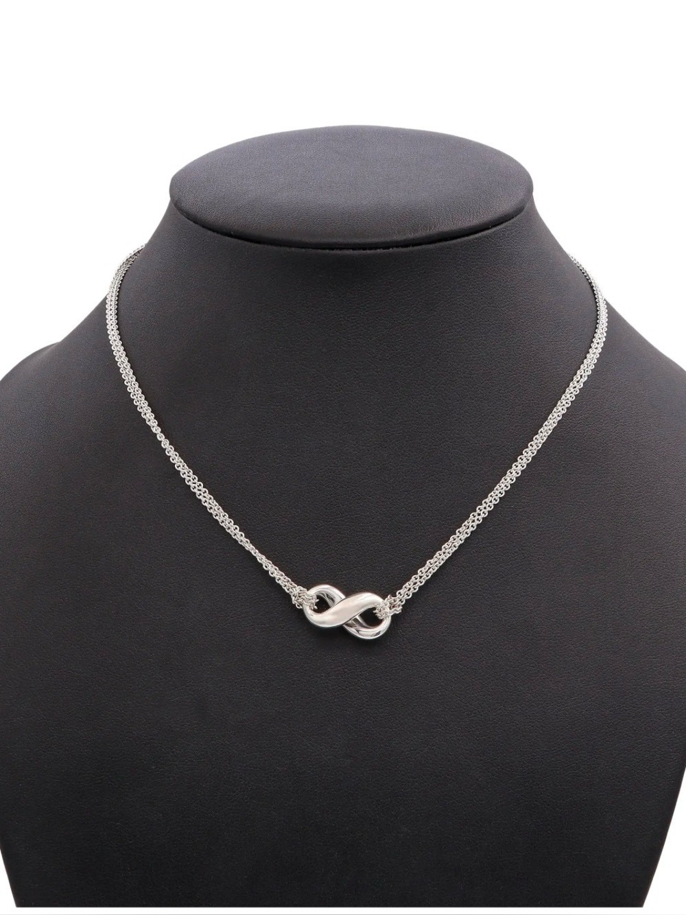 🩵 Tiffany & Co. Double Infinity Necklace - Picture 3 of 7